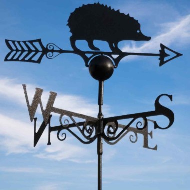 hedgehog weathervane